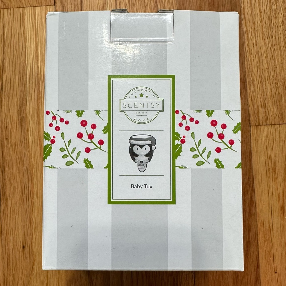 NWT Scentsy Baby Tux Warmer Wall Plug In